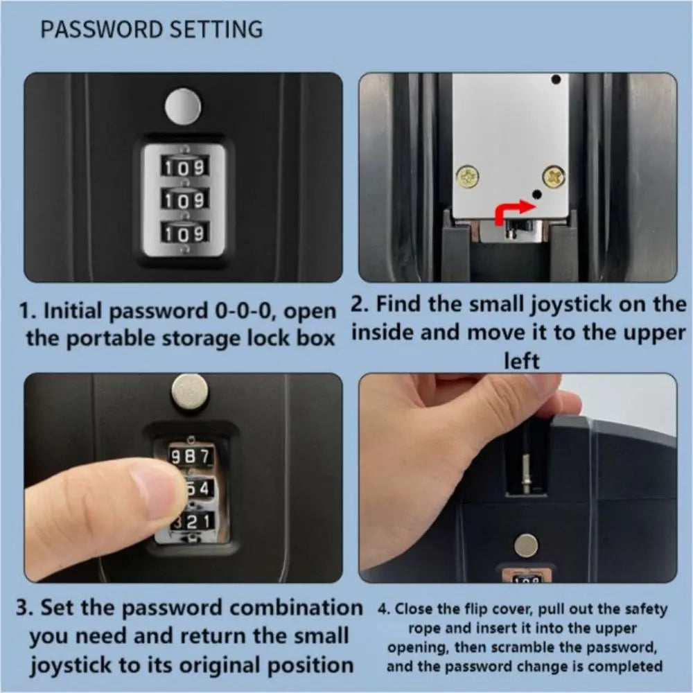 SecureSafe Portable Lockbox