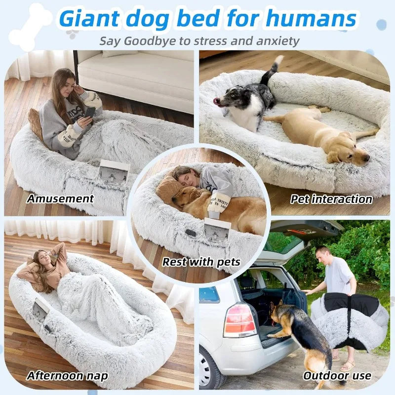 ComfyPaws Human Dog Bed