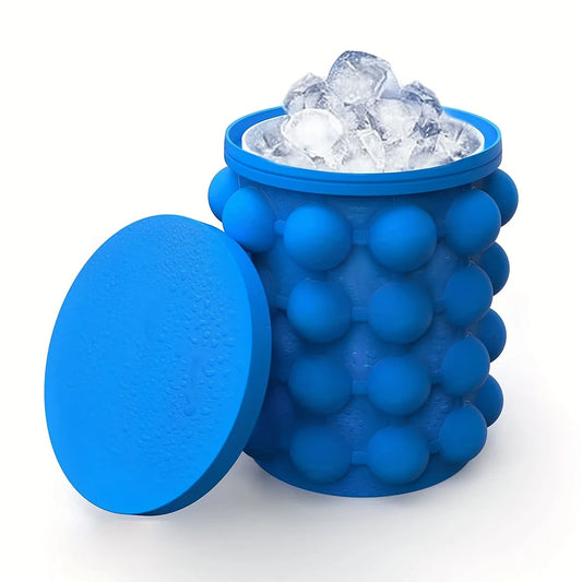 Silicone Ice Bucket & Cube Tray