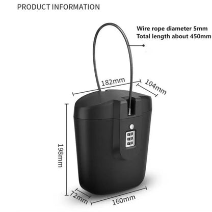 SecureSafe Portable Lockbox