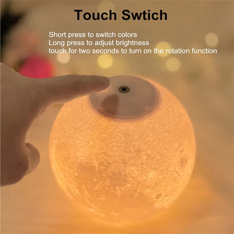 Lunar Glow Kids Night Light